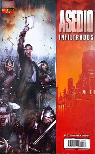 Marvel Asedio Infiltrados #3 Comic Original Panini Español