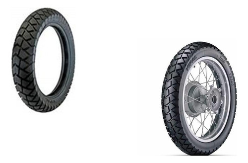 Pneu Traseiro Vipal Tr300 130/80-18 Moto (Usado)