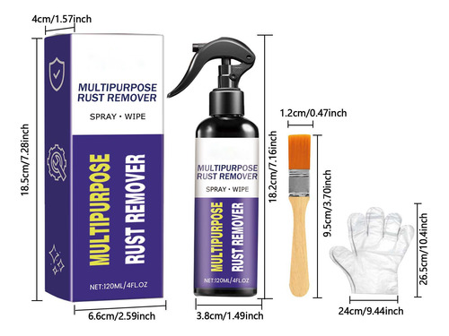 Lubricante Eliminador De Óxido, Lubricación Metálica, Multif