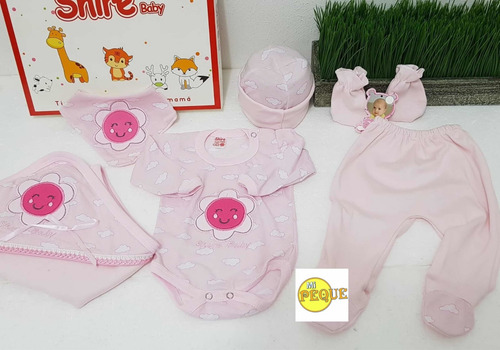 Conjuntos Bebé Algodón. Primeras Mudas. 6 Piezas Set/pack