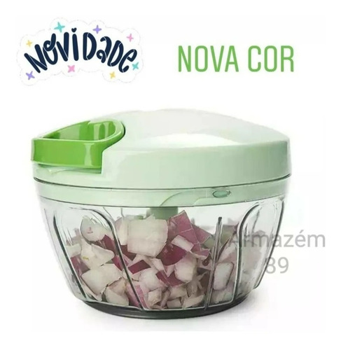 Imagem 7 de 9 de Cortador Nicer Dicer Plus + Triturador Manual De Alimentos