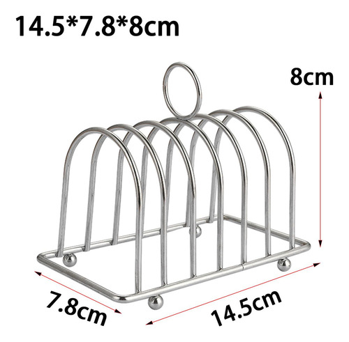 2 Soporte Para Estante Para Tostadas, Decoración De