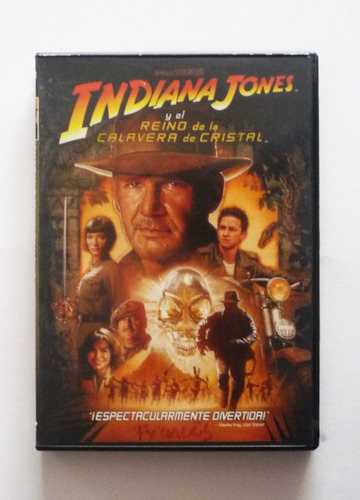 Indiana Jones Y El Reino De La Calavera De Cristal - Dvd 