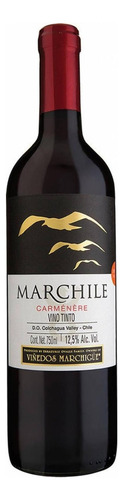Pack De 6 Vino Tinto Marchile Carmenere 750 Ml