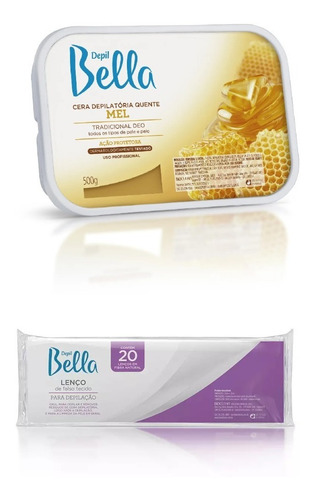 Imagem 6 de 6 de Kit Depilação C/ Cera Quente Rolon E Termocera Mega Bell