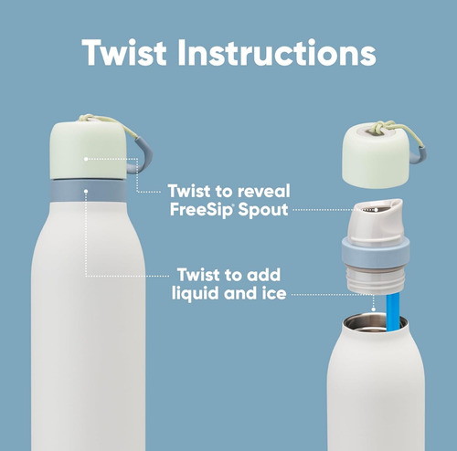 Termo Owala Freesip Twits 24oz Acero Inoxidable
