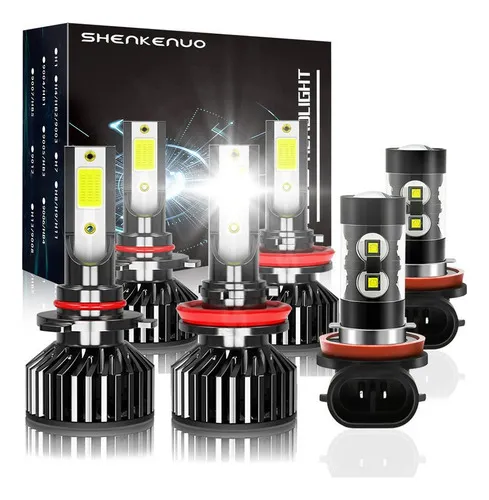 For 9005 H11 H8 For Ford Kit De Faros Led De Haz Alto/bajo