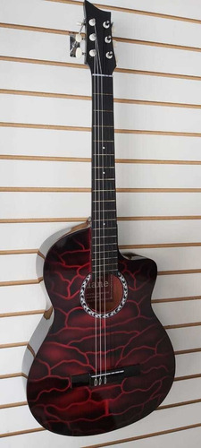 Guitarra Acústica +método De Aprendizaje + Púa+ Envío Gratis