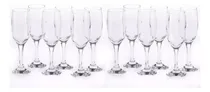 Comprar Set 12 Copas Flauta 220mlpara Champagne Vidrio Windsor Nadir