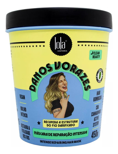 Lola Kit Completo Booster + Shampoo + Mascara Daños Voraz