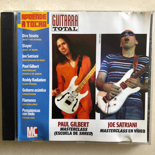 Paul Gilbert & Joe Satriani Cd Guitarra Total