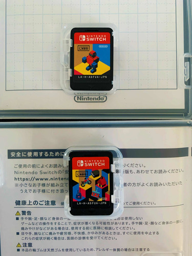 2 Nintendo Switch Labo (variety Y Robo Kit)