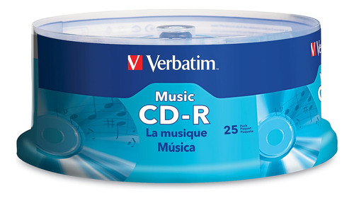 Cd-r De Música Verbatim, 80 Minutos, 700 Mb, Audio Grabable