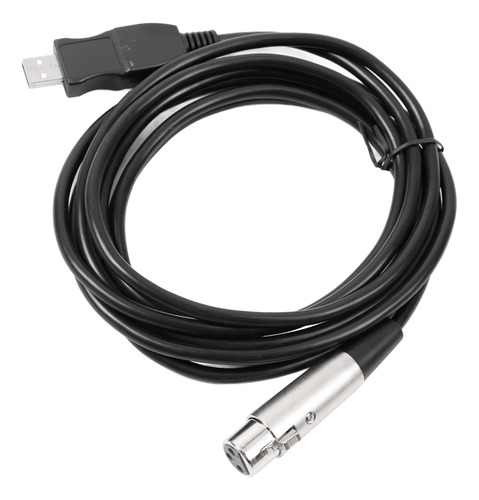 Cable De Micrófono Usb A Xlr, Señal Estable Profesional