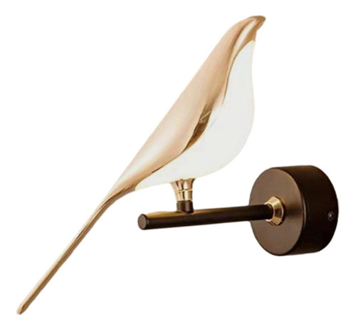 Jja Aplique De Pared Con Forma De Pájaro Una Luz Cálida De