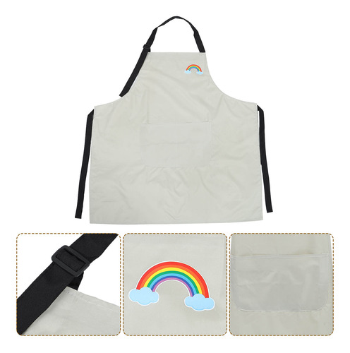 Delantal Impermeable Y Resistente Al Aceite Para Bata De Coc