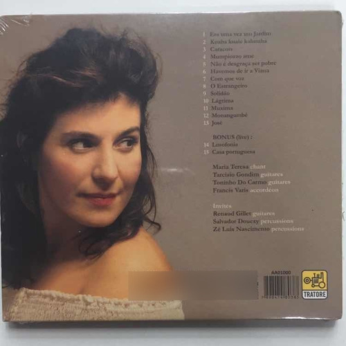 Cd - Maria Teresa - ( Era Uma Vez Um Jardim ) - Digipack
