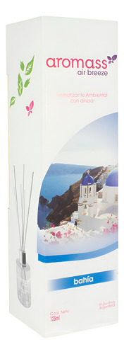 Aromatizante Ambiental Con Difusor Uva Aromass Air Brezee