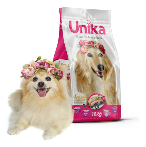 Unika Croquetas De Belleza Con Jalea Real 18 Kg Alimento