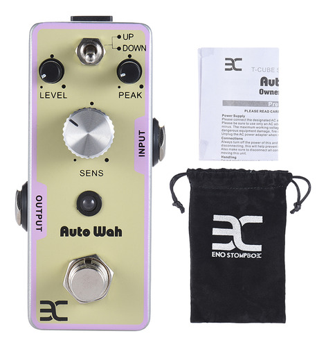 Pedal De Efeito De Guitarra Eno Tc-61 Auto Wah True Bypass