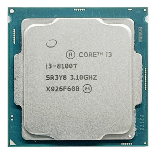 Procesador Intel Core I3 8100t 3.1 Ghz 4 Núcleos Lga 1151 Cp