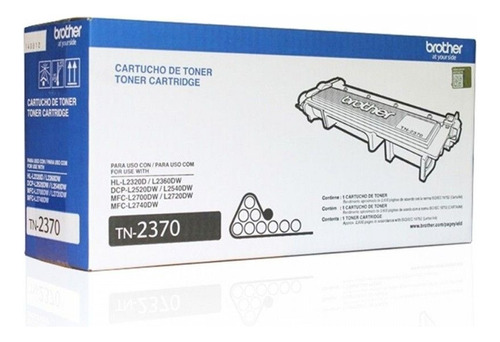 Toner Brother Tn2370 2370 Hl 2320 2360 2540 2720 Original 