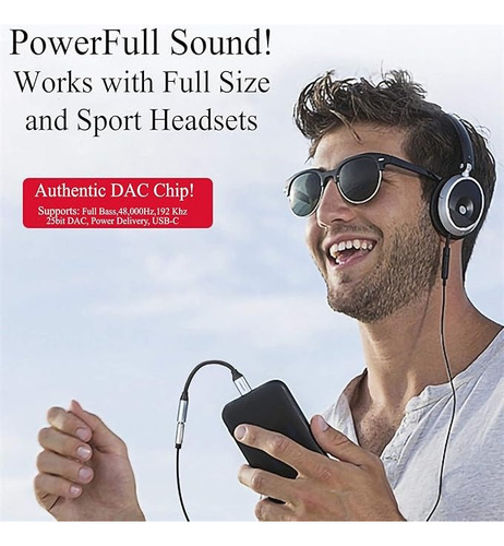 Adaptador Auriculares Ficha Tipo C Compatible Samsung S22