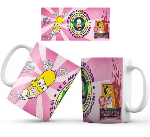 Mug Pocillo Los Simpsons Regalo Homero Ref007