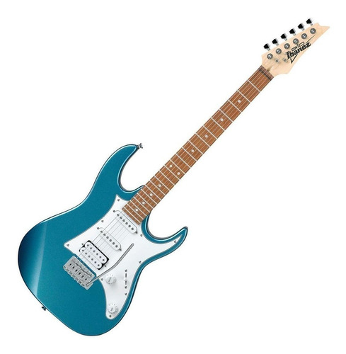 Imagen 3 de 6 de Guitarra eléctrica Ibanez RG GIO GRX40 de álamo metallic light blue con diapasón de jatoba