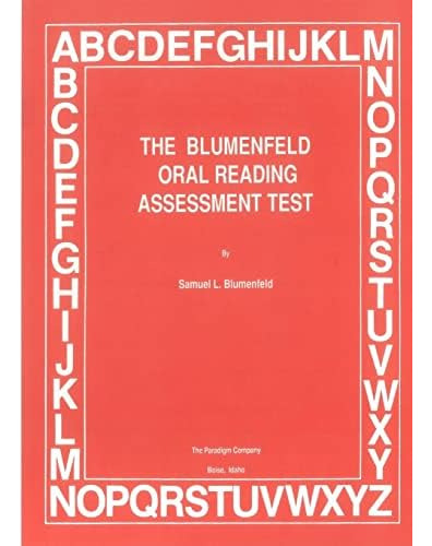 Libro:  The Blumenfeld Oral Reading Assessment Test