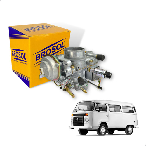 Carburador Brosol 114578 Volkswagen Kombi 84/06