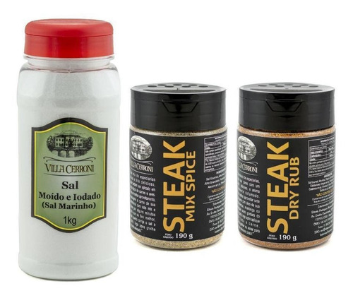 Sal Marinho + Steak Mix Spice Steak Dry Rub - Villa Cerroni