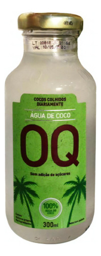 Kit 2x: Água De Coco Natural Oq 300ml