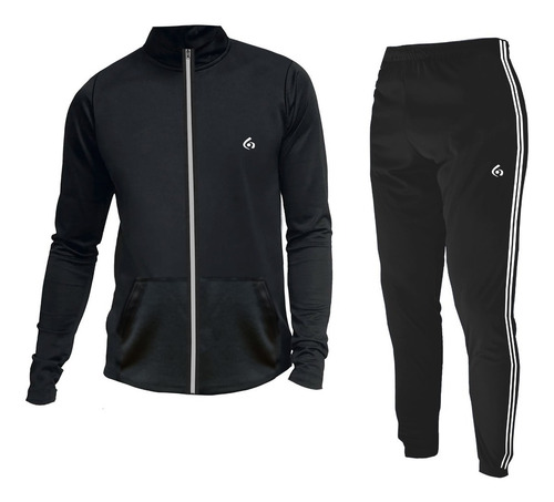 Imagen 1 de 3 de Conjunto Buzo Y Jogging Pantalón Take It Easy Hombre Gdo