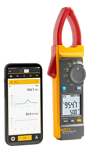 Alicate Amperímetro True-rms 393 Fc Cat Iii 1.500 V C/ Iflex