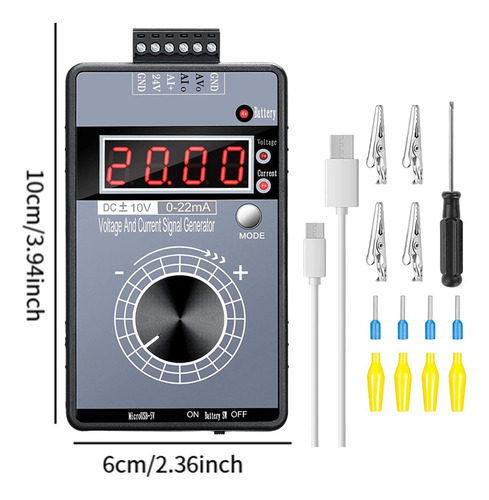 Generador De Señales Dc 0-10v Panel Multifuncional