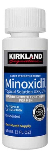 Minoxidil Kirkland Al 5% Cabello Barba Cejas Original 60ml