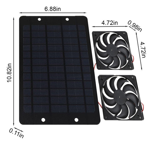 .. Extratores Solares Para Galinheiros, Casas De Animais E