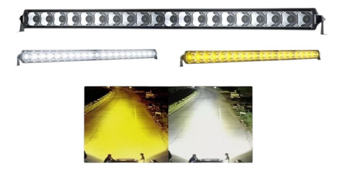 Barra Led Aurora D6 Ultra Spot Doble Color 42 Pul Atv Can Am