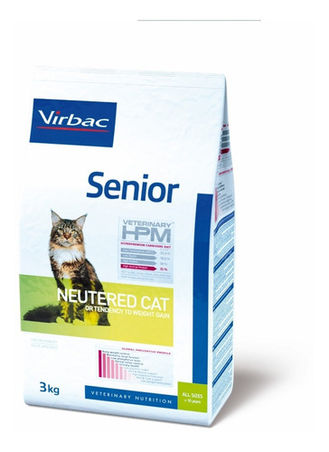 Virbac Hpm Cat Senior Neutered 1.5 Kg Con Regalo