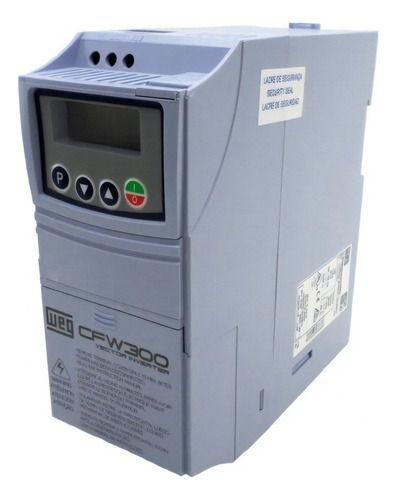 Inversor De Frequência Weg Cfw300 1,5cv 2,6a 380v Trifásico