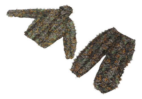 Traje De Camuflaje Con Forma De Hoja De Arce En 3d Para Caza