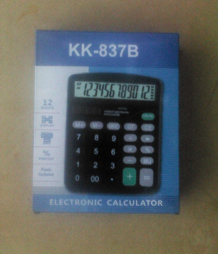 Calculadora 12 Dígitos Tipo Casio