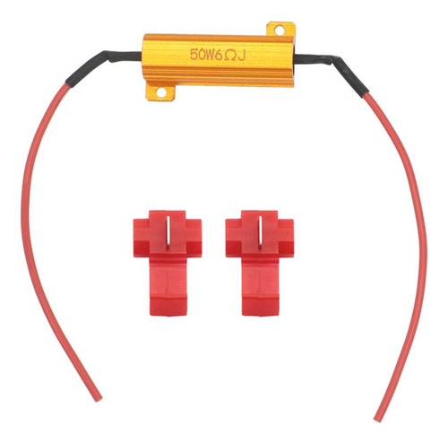 Resistencia De Carga Para Faros Delanteros, 50 W, 6 Ohmios,