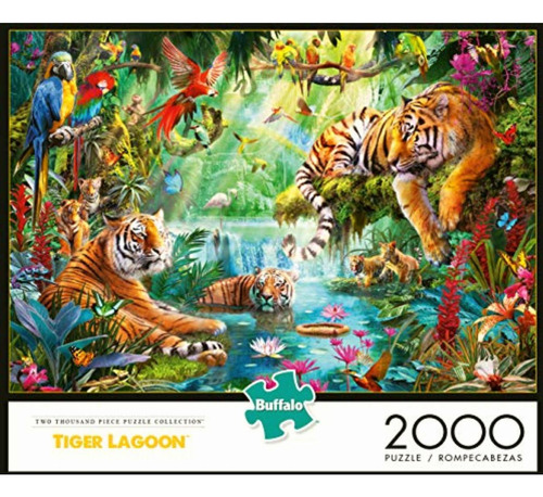Buffalo Games Tiger Lagoon 2000 Piece Jigsaw Puzzle