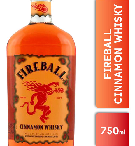 Fireball Cinnamon 750cc 1 Unidad