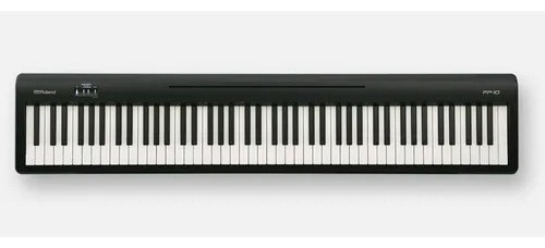 Roland Fp-10 Piano Digital Con Base Kscfp10-bk Negra Color Negro