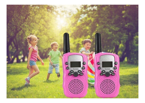 A Set De Regalo 2 Walkie Talkie Infantil Con Pulsera
