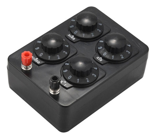 Caja De Resistencia Variable Instrumento De 0-9999 Ohmios