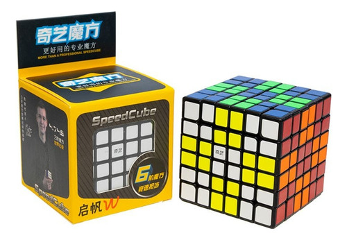 Cubo Qiyi 6x6 Qifan Versión 2 Profesional Estructura Base Negra